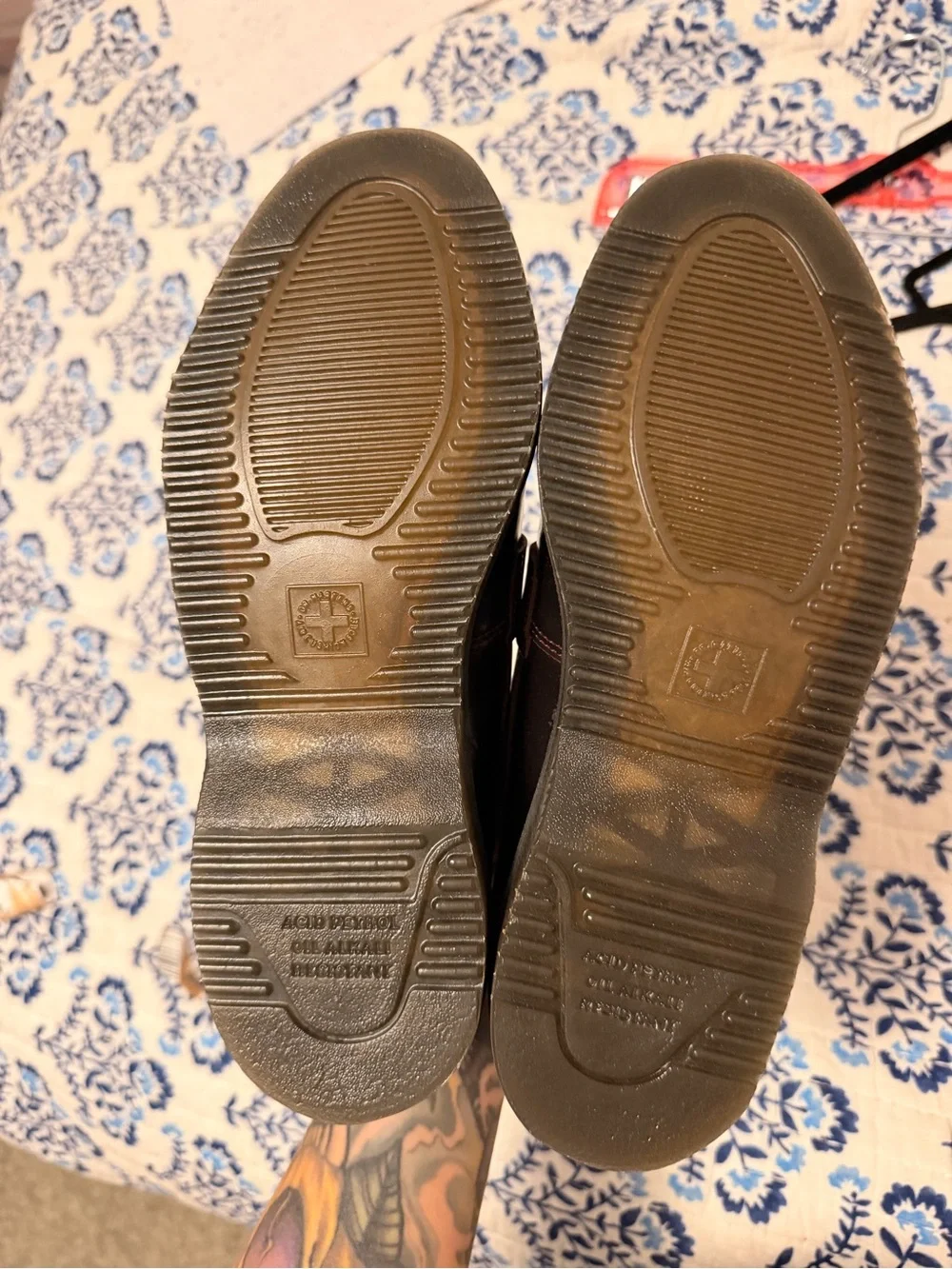 Like new dr martens brown loafers